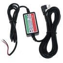 Car dash camera cam hard wire kit mini USB for car camcorder DVR 12V/24V FT