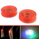 2pc Universal Door Open Warning Light Can Safely Blink Signal Red Light Y5P1