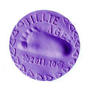 3PC20g Baby Care Hand Foot Inkpad Soft Clay Washless Footprint Mud (Purple) A