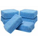 5x Car Microfiber Applicators Sponges Cloths Microfibre Hand Wax Polishing PadM&