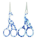 2Pcs Retro Crane Shape Scissors for Sewing Embroidery Shears 2 Sizes