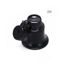 1pc jewelry LED light 20x eye loupe magnifier watchmakers watch repair tool LJ
