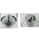 4 Inch 20W 220V Ventilating Exhaust Extractor Fan Window Wall Kitchen Toile