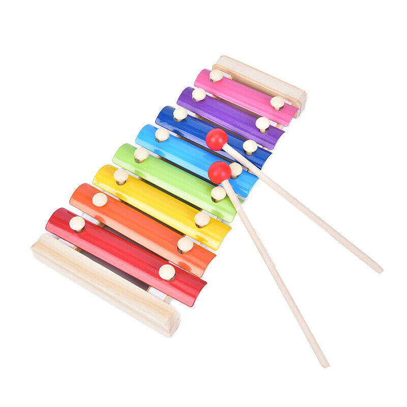 Wooden Music Instrument Montessori Children Educational Early Wooden Xylophone U