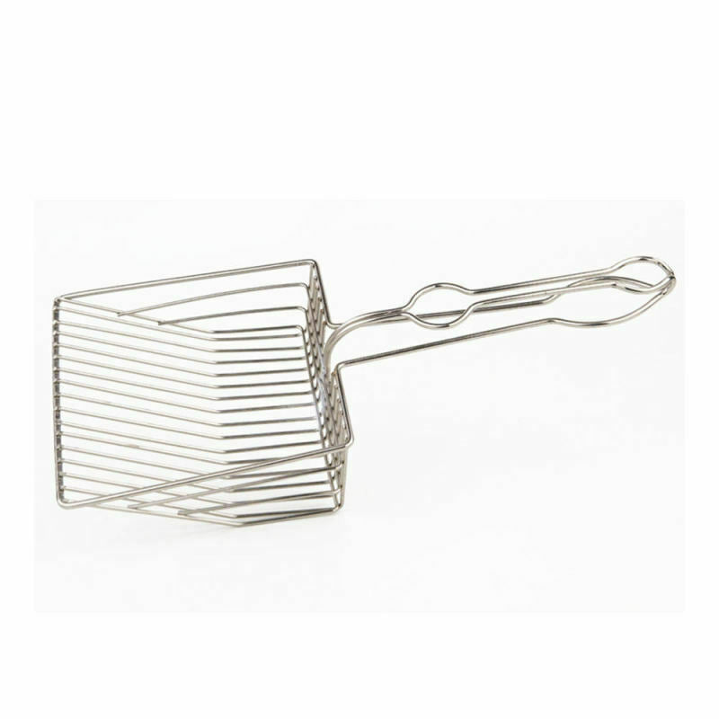 Cat Litter Scoop Metal Waste Scooper Poop Pet Sand Shovel Cleaning Tools KAT