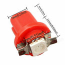 10 T5 B8.5D 5050 1SMD Car LED Dashboard Dash Gauge Instrument Light Red Part