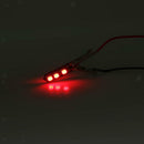10x Red T10 5050 6SMD RGB W5W 192 168 LED Width Lamp Exterior Lights Bulb