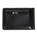 Men Leather Money Clip Wallet with Coin Pocket Zipper Purse with Card Slot