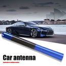 12cm Universal Car Styling Roof Antenna Carbon Fiber Screw Stubby Mast Antenna