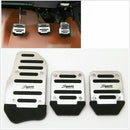 Car Manual Transmission Brake Clutch Accelerator Non-slip Pedal Pad Cover 3pcs