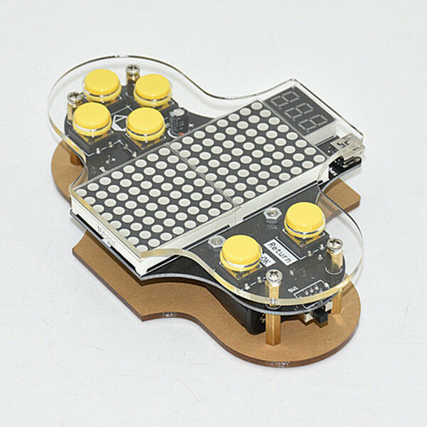 Electronic DIY Game Console Kit V2 Soldering Practice Kit Open Source I6S1