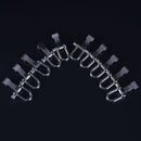 10x Adjustable Stainless Steel U Shaped Shackle Buckle For Paracord Bracelets OZ