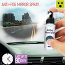 Car Windshield Water Rain Repellent Spray Anti Fog Rearview Glass Coating Mirror