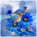 2 Birds 5D DIY Round Diamond Painting Embroidery Needlework Cross Stitch