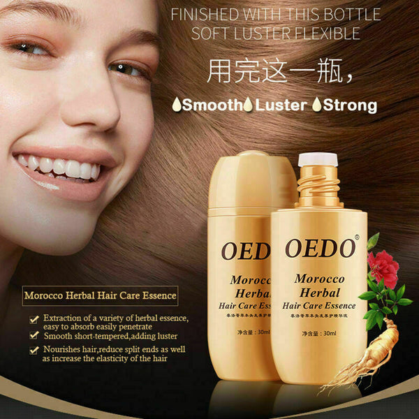 Herbal Ginseng Hair Care Essence Oil Treatment Loss D5B6 Hair Serum Growth H7J2