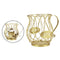 Modern Espresso Coffee Pod Storage Holder & Golden Spoon Kit,Multi-Use Organizer
