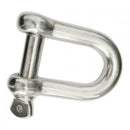14MM New 304 Stainless Steel Dee Shackle Buckle Anti-rust For Mairne Sailing