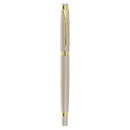 Metal Fountain Pen Golden Trim 0.38mm Stainless Steel Nib Business Gift Pen