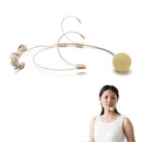 Dual Ear Hook Headset Head Microphone for Shure Wireless 4pin Mini Plug 3C