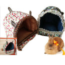 Small Animals Winter Warm Hamster Rabbit Guinea Pig Hamster House Nest