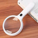 Magnifier,Handheld Magnifier with 14 Led Lights,Dimmable Magnifing Glass fo U4H7
