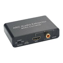 Aluminum ARC Audio Extractor Adapter & DAC Converter 3.5mm L/R Stereo Audio