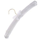 5x Clothes Hangers Satin Padded Luxury Soft Coat HangerFT