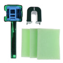 Cycling Bicycle Chain Cleaner Flywheel Wash Kit Cassette Brushes Scrubber bo Kw