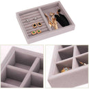 Drawer Diy Rings Bracelets Gift Box Jewelry Storage Tray Jewellery Organize