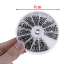 1000X Tiny Screws Nut + Screwdriver Watch Eyeglass Glasses Repair Tool Set Ki FT