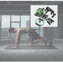 7x Workout Gears  Wheel Exerciser Push Up Bars Chest Resistant Bands