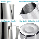 Milk Jug 350Ml/12 Fl.Oz, 304 Stainless Steel Milk Pitcher, Milk Frothing Ju U2S8