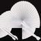 Set of 24 Handheld Fan Paper Folding Heart Shaped round fans for paper fans O4N1