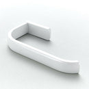 Brass Toilet Paper Towel Holder Bathroom Roll Tissue Storage Hook White