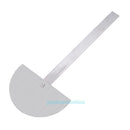 Stainless Steel 180 Rotary Protractor Angle Gauge Ruler Measure Tool Adjustable