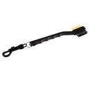 2 Sides Golf Club Cleaning Brush with Snap Clip