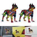 2pcs Graffiti Pitbull Car Stickers PVC Vinyl DecalsÃ‚Â Auto Styling Graphics