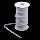 DIY Elastic Band Bungee 23Yards Flat Sewing Trim Spool Strap Thicken White