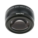 55mm 0.45x Wide Angle & Macro Lens for Canon Sony Pentax DSLR Camera with 62 mm