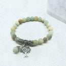 Women Men Natural Stone Bead Bracelet Pendant Elastic Bracelet 2019 Super 2019