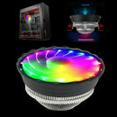 New RGB LED Heatsink Cooling Fan Silent CPU Cooler LGA 1150/1151 AMD For In S3F1