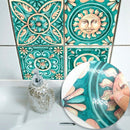 10Pcs Modern Tile Stickers Italy Ceramic Tile Stickers Waterproof For Bedro T1M9