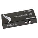 2Ports VGA Manual Sharing Switch Switcher Box Splitter Support widescreen