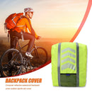25-40L Reflective Backpack Cover Camping Bag Waterproof Raincover (Green)
