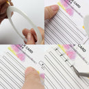 10Pcs Grafting Eyelash Blossom Stick Card With Adhesive Tape Lash Extension S FT