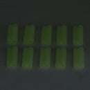 10 Pcs Fishing Glow Fluorescent Stick Clip Used On Fishing Rod Tip ME