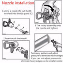 Paint Airless Spraying Machine Accessories Nozzle Spray Gun Heads Tip (419)