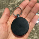 Security Wire Burglar Tool Retractable Key Recoil Ring Chain-.AU Pull Buckl B9G8