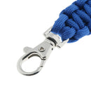 Outdoor Survival Kit Paracord Key Chain Rope Parachute string Lanyard Blue