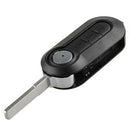 For Fiat 500 Panda Brava Punto Stilo 3 Button Remote Flip Key Fob Case Shel M6Y2